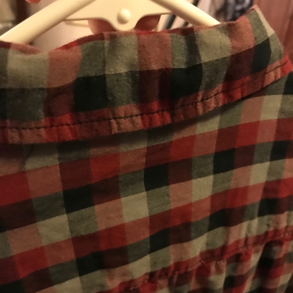 Route 66 Red Plaid Button Down - Large - Picture 2 of 5